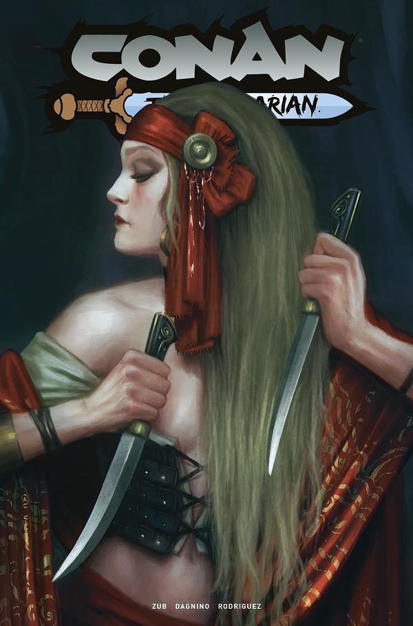 Conan The Barbarian #33 variant cover by Rebeca Puebla
