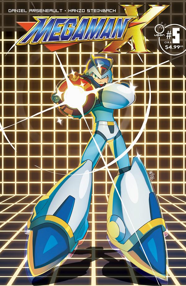 Mega Man X #5 cover by Hanzo Steinbach