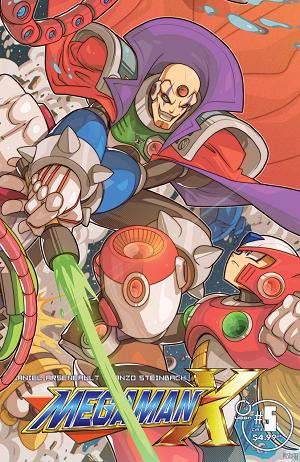 Mega Man X #5 CVR B (OF 5) CVR B EDWIN HUANG cover