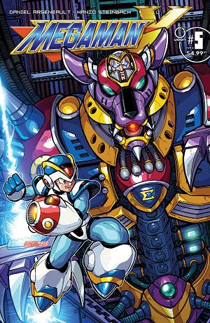Mega Man X #5 CVR C (OF 5) CVR C JAMES RAIZ cover
