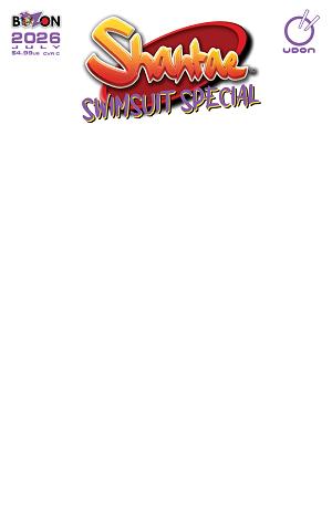 2026 Shantae Swimsuit Special #1 CVR C (ONE SHOT) CVR C BLANK SKETCH cover