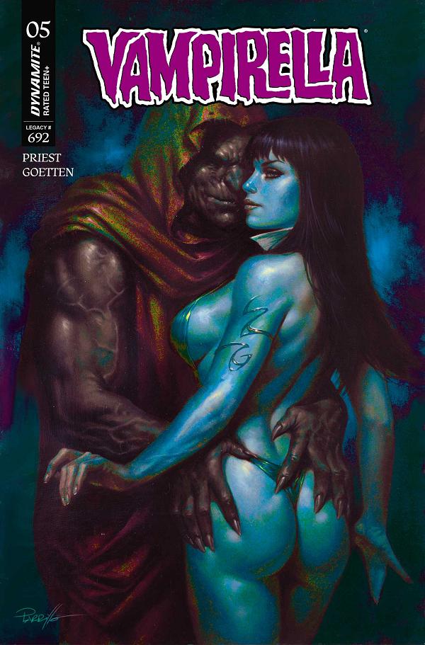 Vampirella (2026) #5 CVR M CVR M LUCIO PARILLO ULTRAVIOLET cover