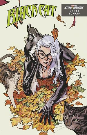 Black Cat #14 JONAS SCHARF FALL FANTASIES VARIANT [QIB] cover