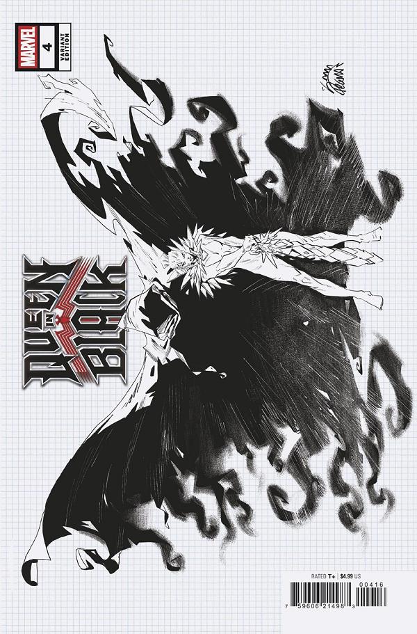 Queen In Black #4 variant cover by Ryan Stegman