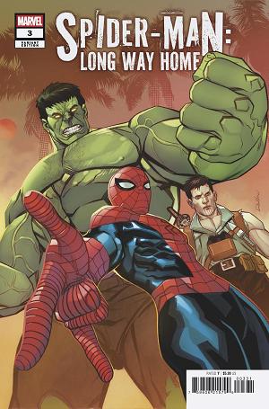 Spider-Man: Long Way Home #3 DAVID MESSINA VARIANT cover