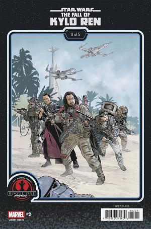 Star Wars: The Fall Of Kylo Ren #2 CHRIS SPROUSE ROGUE ONE 10TH ANNIVERSARY VARIANT cover