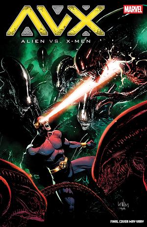 Alien Vs. X-Men #1 LEINIL YU VARIANT cover
