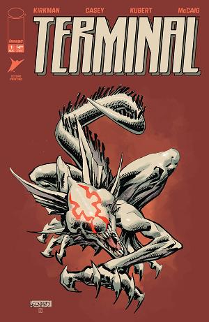 Terminal #1 CVR B 2ND PTG CVR B RICK LEONARDI & NEERAJ MENON MONSTER cover