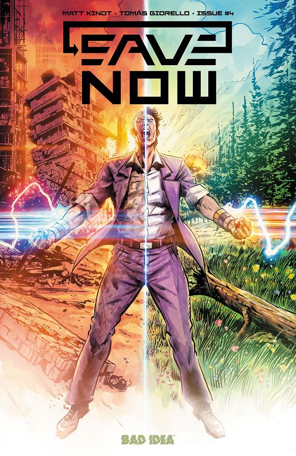 Save Now #4 variant cover by Trevor Hairsine