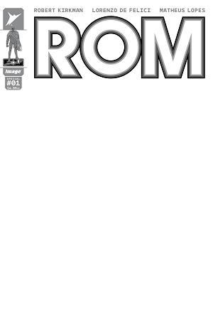 Rom Special #1 CVR E (ONE SHOT) CVR E BLANK SKETCH cover