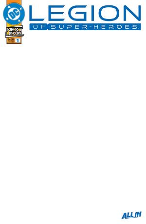 Legion Of Super-Heroes #1 CVR F CVR F BLANK CARD STOCK cover