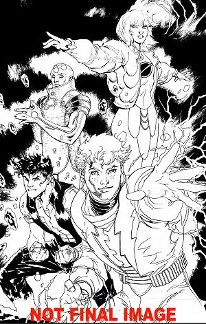 Legion Of Super-Heroes #1 CVR B CVR B JIM LEE CARD STOCK cover