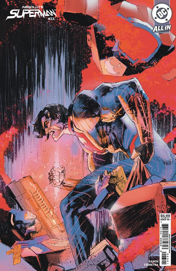 Absolute Superman #23 variant cover by Clay Mann