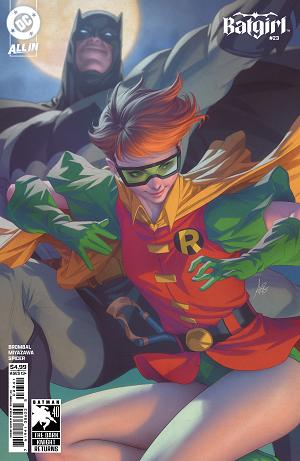 Batgirl #23 CVR D CVR D STANLEY ARTGERM LAU DARK KNIGHT RETURNS 40TH ANNIVERSARY CARD STOCK cover