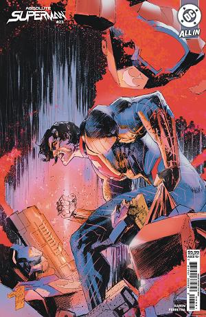 Absolute Superman #23 CVR B CVR B CLAY MANN CARD STOCK cover