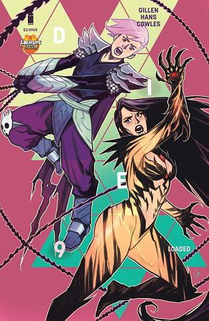 Die Loaded #9 CVR C CVR C CASPAR WIJNGAARD WITCHBLADE TEAM UP cover