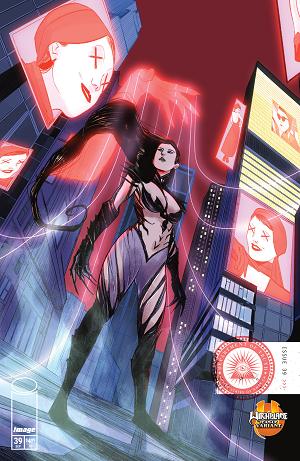 Department Of Truth #39 CVR D CVR D LETIZIA CADONICI WITCHBLADE TEAM UP cover