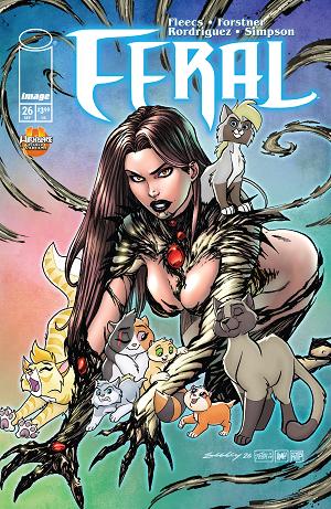 Feral #26 CVR D CVR D TRISH FORSTNER & TIM SEELEY WITCHBLADE TEAM UP cover
