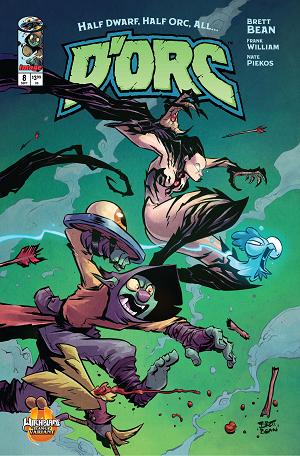 Dorc #8 CVR C CVR C BRETT BEAN WITCHBLADE TEAM UP cover
