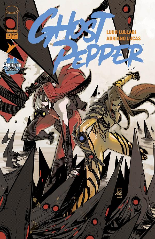 Ghost Pepper #15 variant cover by Ludo Lullabi