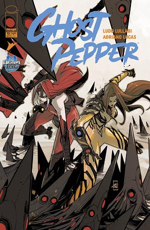 Ghost Pepper #15 CVR F CVR F LUDO LULLABI WITCHBLADE TEAM UP cover