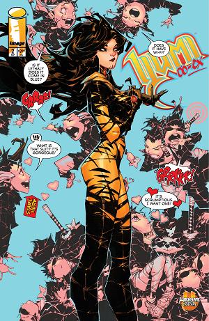 Yumi 00Ex #2 CVR C (OF 4) CVR C CHRIS BACHALO WITCHBLADE TEAM UP cover