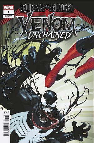 Queen In Black: Venom Unchained #1 EMA LUPPACHINO VARIANT [QIB] [1:25] cover