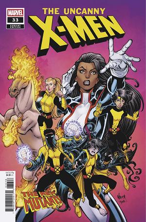 Uncanny X-Men #33 TODD NAUCK VARIANT [1:25] cover