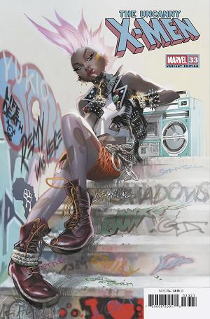 Uncanny X-Men #33 ALEXANDER LOZANO '80S STORM VARIANT cover