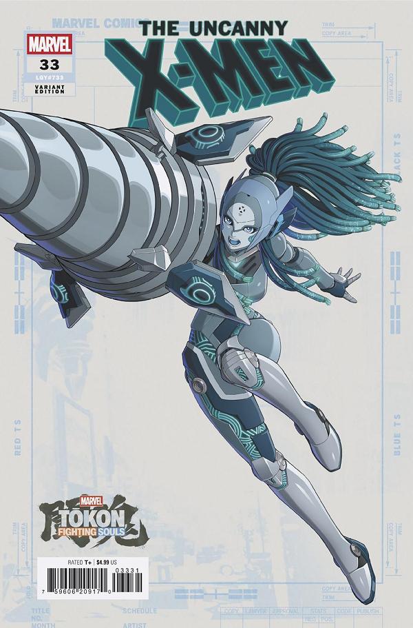 Uncanny X-Men #33 MARVEL TOKON: FIGHTING SOULS VARIANT cover