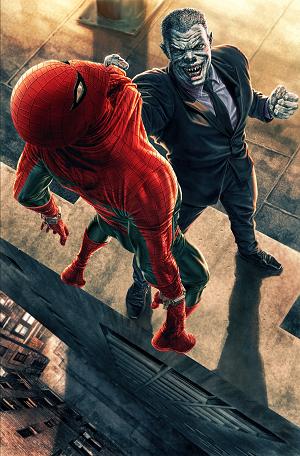 Amazing Spider-Man #34 LEE BERMEJO AMAZING VISIONS VIRGIN VARIANT [1:100] cover