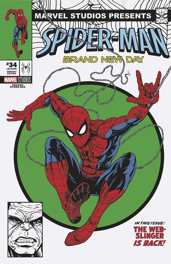 Amazing Spider-Man #34 variant cover by Adam Stafford