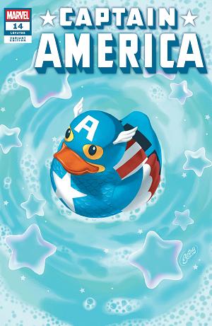Captain America #14 BETSY COLA MARVEL DUCK VARIANT [ARM] cover