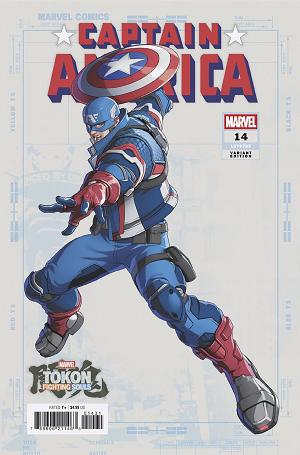 Captain America #14 MARVEL TOKON: FIGHTING SOULS VARIANT [ARM] cover