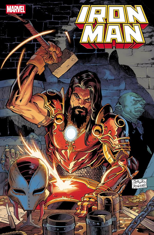 Iron Man #8 variant cover by Netho Diaz