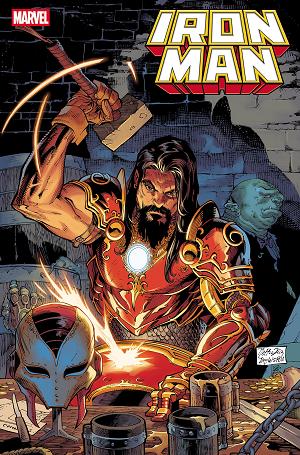 Iron Man #8 NETHO DIAZ ISEKAI VARIANT cover