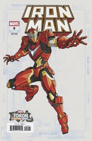Iron Man #8 MARVEL TOKON: FIGHTING SOULS VARIANT cover