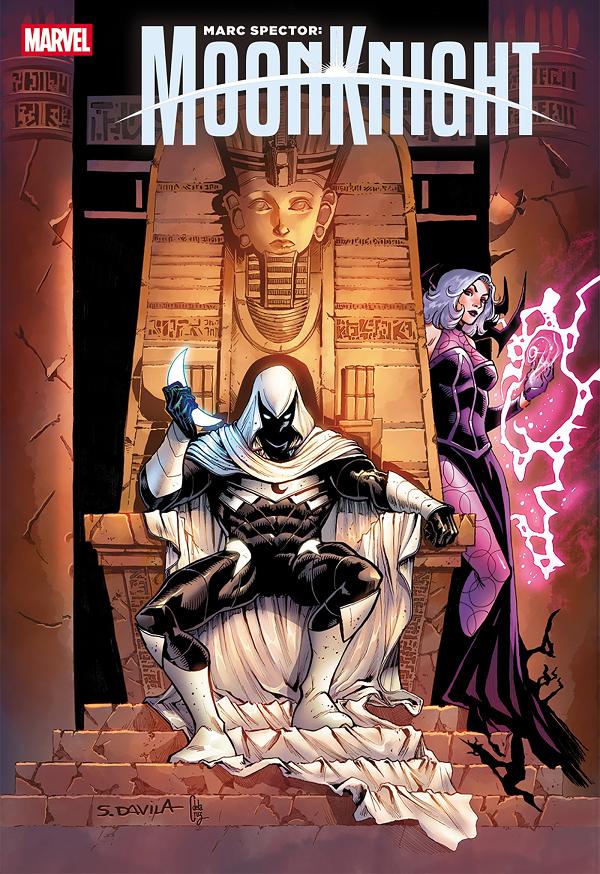 Marc Spector: Moon Knight #7 variant cover by Sergio Davila