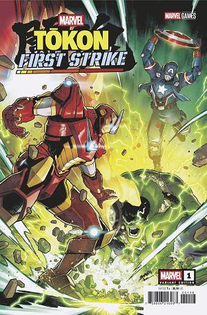 Marvel Tokon: First Strike #1 MICHELE BANDINI VARIANT [1:25] cover
