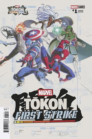 Marvel Tokon: First Strike #1 MARVEL TOKON: FIGHTING SOULS VARIANT cover
