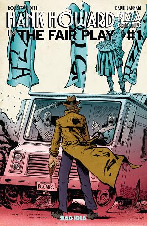 Hank Howard Pizza Detective The Fair Play #1 CVR C (ONE SHOT) CVR C JAKE BAKER cover
