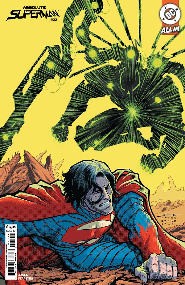 Absolute Superman #22 CVR C CVR C JUAN FERREYRA CARD STOCK cover