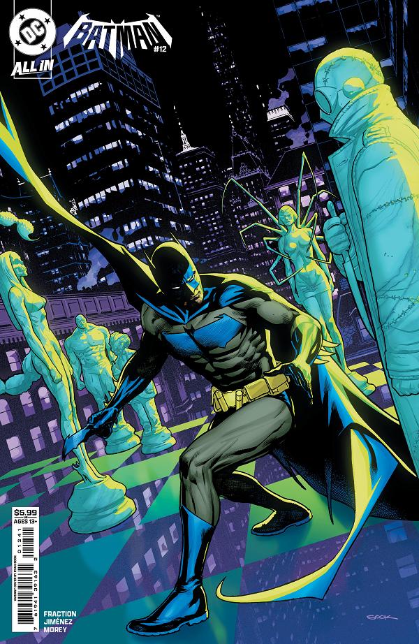 Batman #12 CVR D CVR D RYAN SOOK CARD STOCK cover