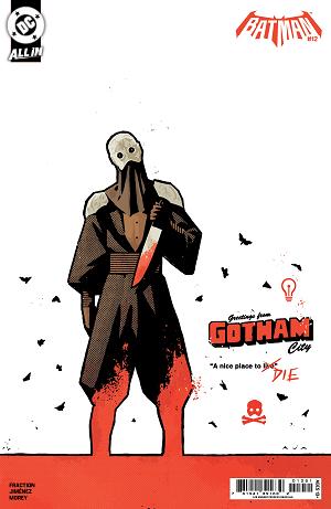 Batman #12 CVR F CVR F INC 1:25 DAVID AJA CARD STOCK cover