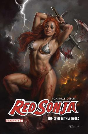 Red Sonja She Devil With A Sword #4 CVR B CVR B LUCIO PARRILLO cover