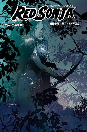 Red Sonja She Devil With A Sword #4 CVR A STUART SAYER cover