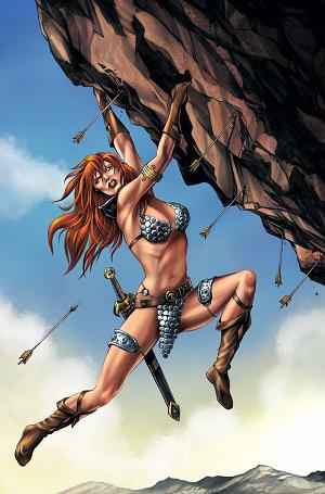 Red Sonja She Devil With A Sword #4 CVR I CVR I INC 1:10 MIKE ROOTH VIRGIN cover