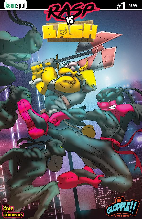 Rasp Vs Bash #1 cover by Jose Chirinos