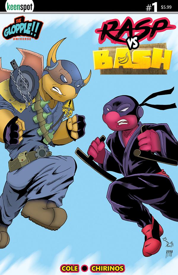 Rasp Vs Bash #1 CVR B (ONE SHOT) CVR B DANNY GIVENS & TOM RAPKA cover