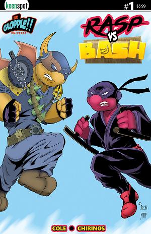 Rasp Vs Bash #1 CVR B (ONE SHOT) CVR B DANNY GIVENS & TOM RAPKA cover